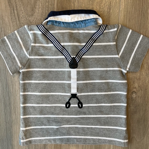 MINICLASIX Boys Suspender Polo NWOT 18 mos. - Picture 4 of 7